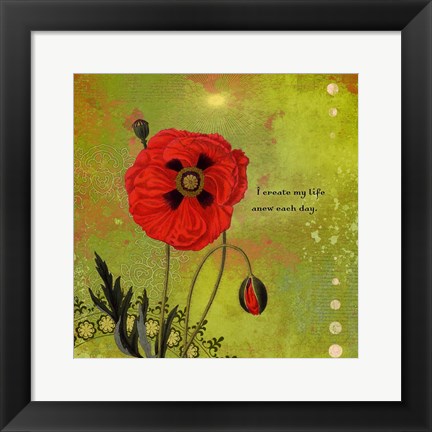 Framed Creative Visualization XII-Anew Print