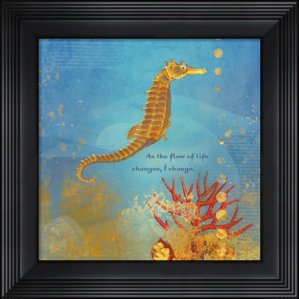 Framed Creative Visualization XIII-Change Print