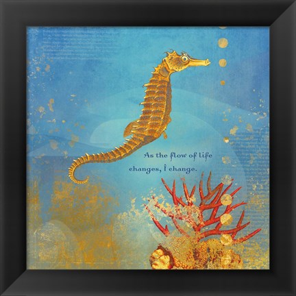 Framed Creative Visualization XIII-Change Print