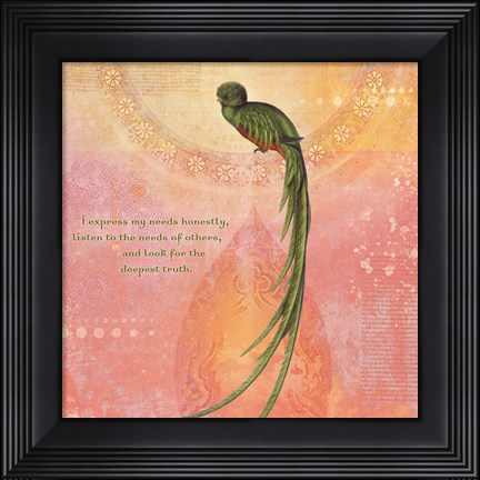 Framed Creative Visualization XVI-Honestly Print