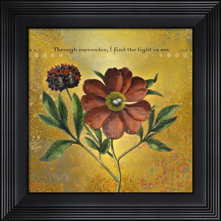 Framed Creative Visualization XIX-Light Print
