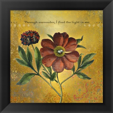 Framed Creative Visualization XIX-Light Print