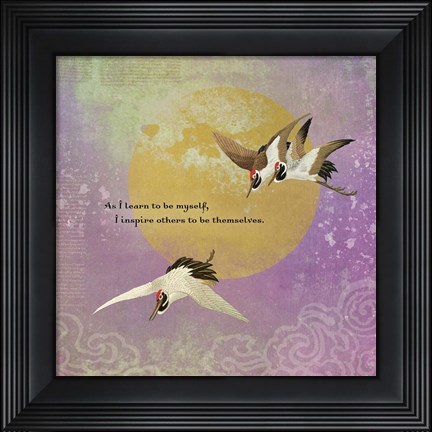 Framed Creative Visualization XXII-Inspire Print