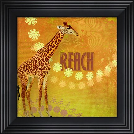 Framed Living Out Loud II-Reach Print