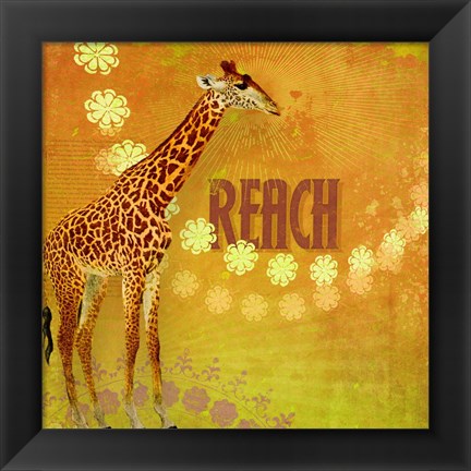 Framed Living Out Loud II-Reach Print