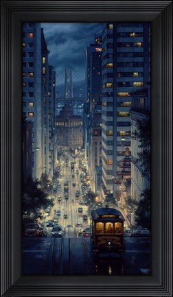 Framed Light Canyon Print