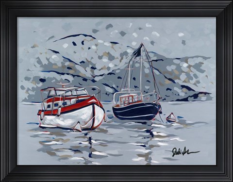 Framed Nautical Display II Print