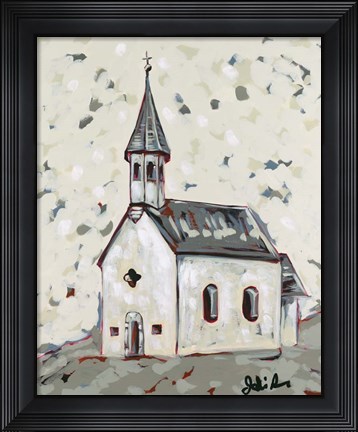 Framed Here is the Steeple Print