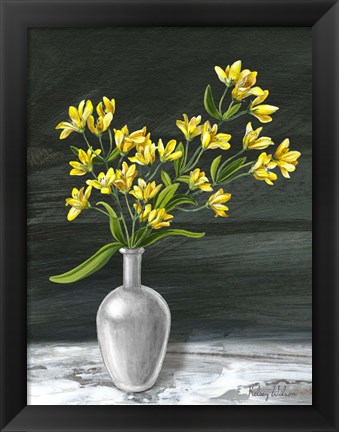 Framed Farmhouse Garden III-Polyanthus Print