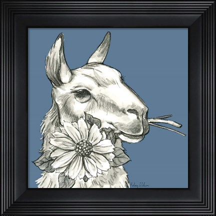 Framed Llama 2 Print