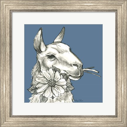 Framed Llama 2 Print