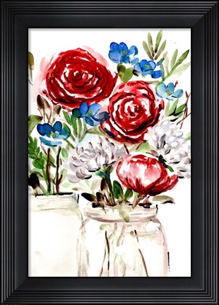 Framed Proud to be an American I Print