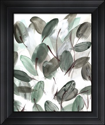 Framed Farmhouse Leafy II Print