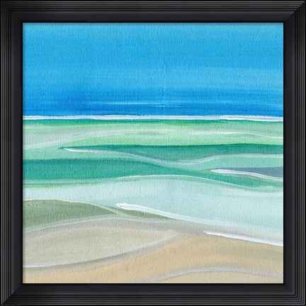 Framed Hinting at Summer Print