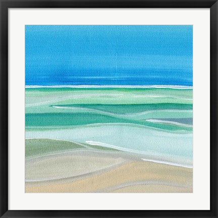 Framed Hinting at Summer Print