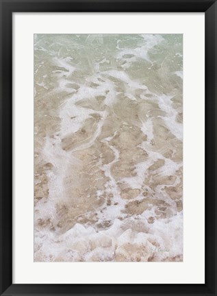 Framed Beach Shore II Print