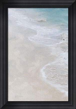 Framed Beach Shore III Print