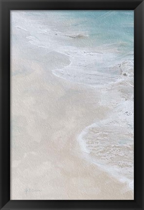 Framed Beach Shore III Print