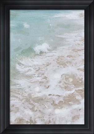 Framed Beach Shore IV Print