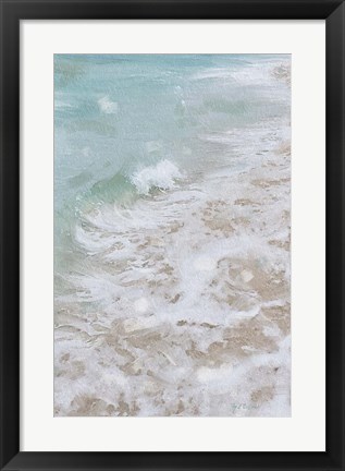 Framed Beach Shore IV Print