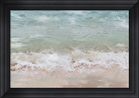 Framed Beach Shore VI Print