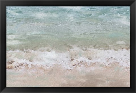 Framed Beach Shore VI Print
