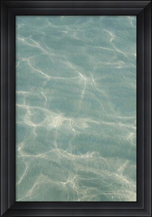 Framed Beach Shore VII Print