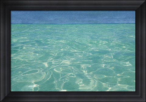 Framed Beach Shore XIII Print