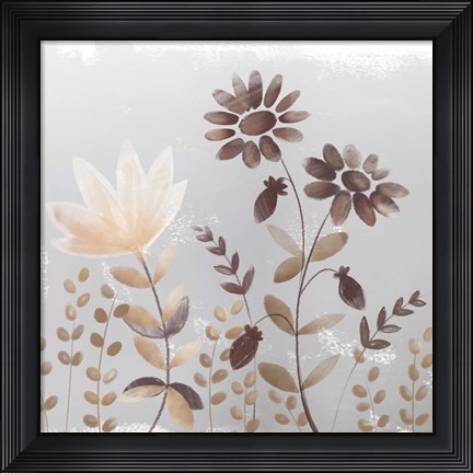 Framed Soft Nature Cream I Print