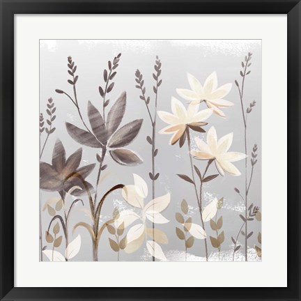 Framed Soft Nature Cream II Print