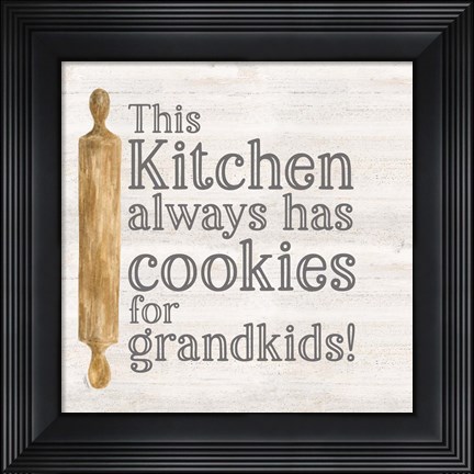 Framed Grandparent Life VI-Cookies Print