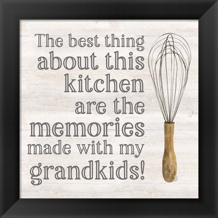 Framed Grandparent Life VII-Memories Print