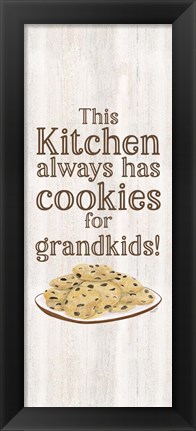 Framed Grandparent Life Vertical I-Cookies Print