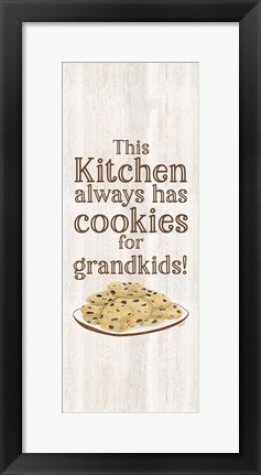 Framed Grandparent Life Vertical I-Cookies Print