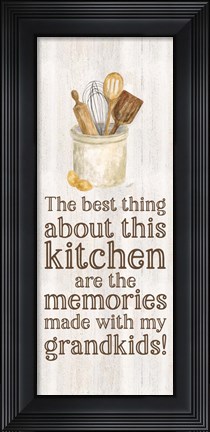 Framed Grandparent Life Vertical II-Memories Print