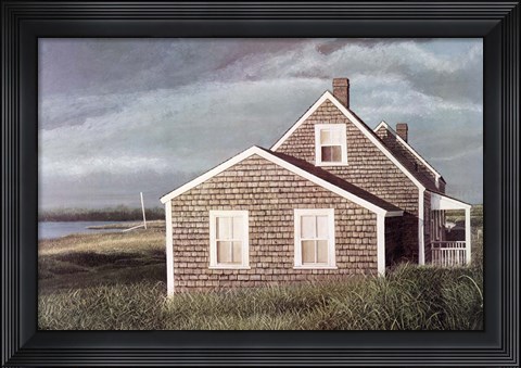 Framed Crooked House Print