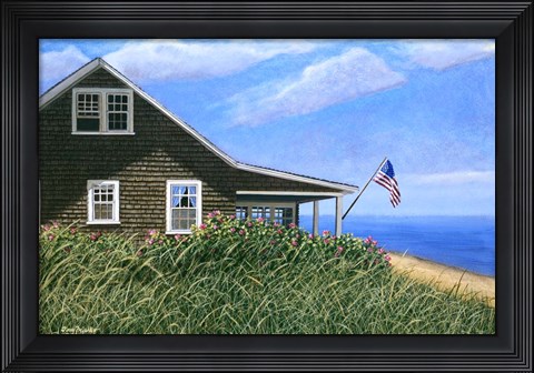 Framed Ocean View Print