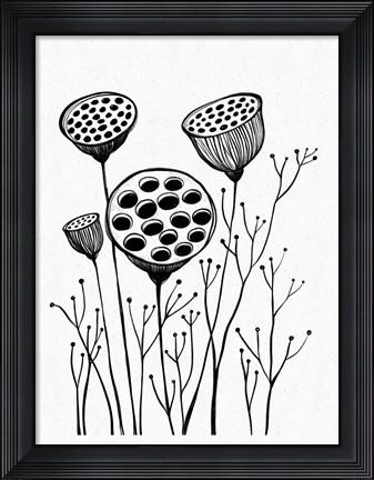 Framed Stem Print