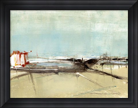 Framed Net Shed Print