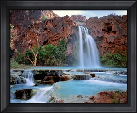 Framed Havasu Before Flood Print