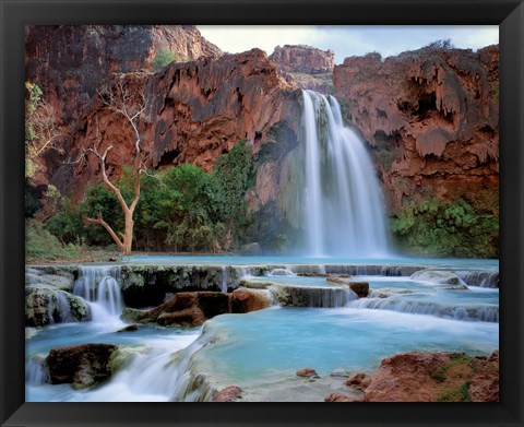 Framed Havasu Before Flood Print