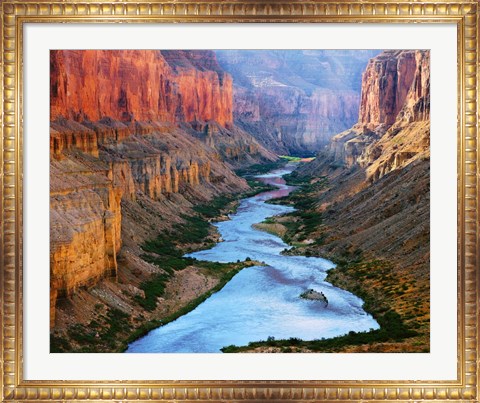 Framed Mile 52 Colorado River Print