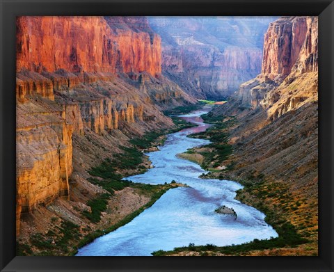 Framed Mile 52 Colorado River Print