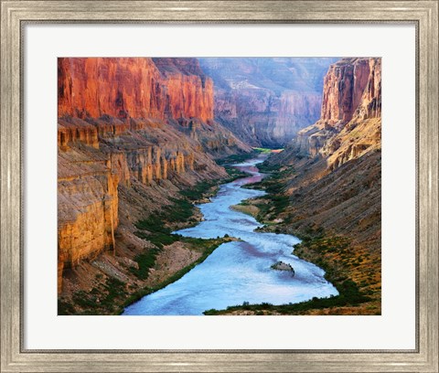 Framed Mile 52 Colorado River Print