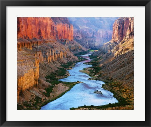 Framed Mile 52 Colorado River Print