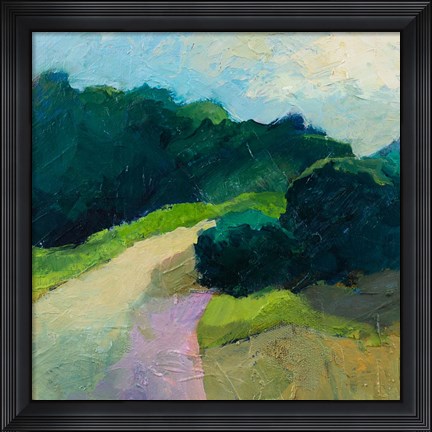 Framed Different Day, a Different Walk Print