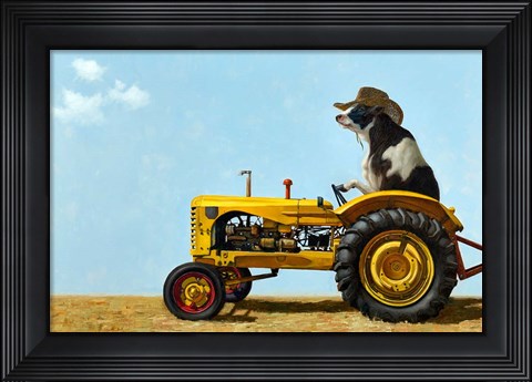 Framed Uncommon Cowboy Print