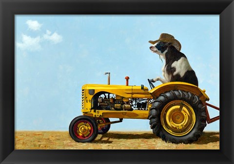 Framed Uncommon Cowboy Print