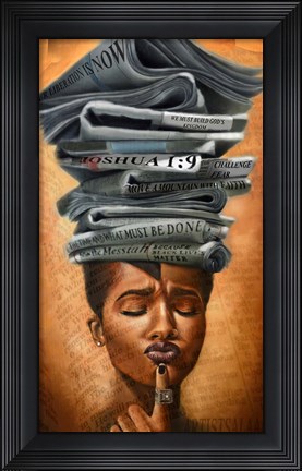 Framed Liberated Thoughts Print