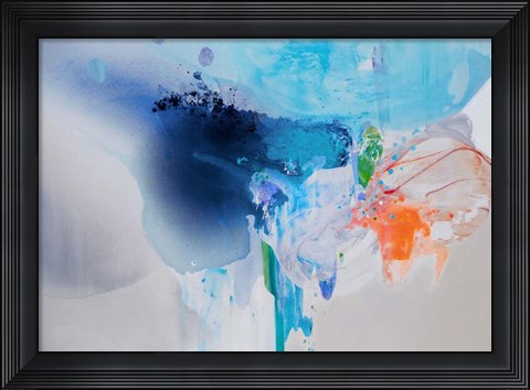 Framed Chasing Corals Print